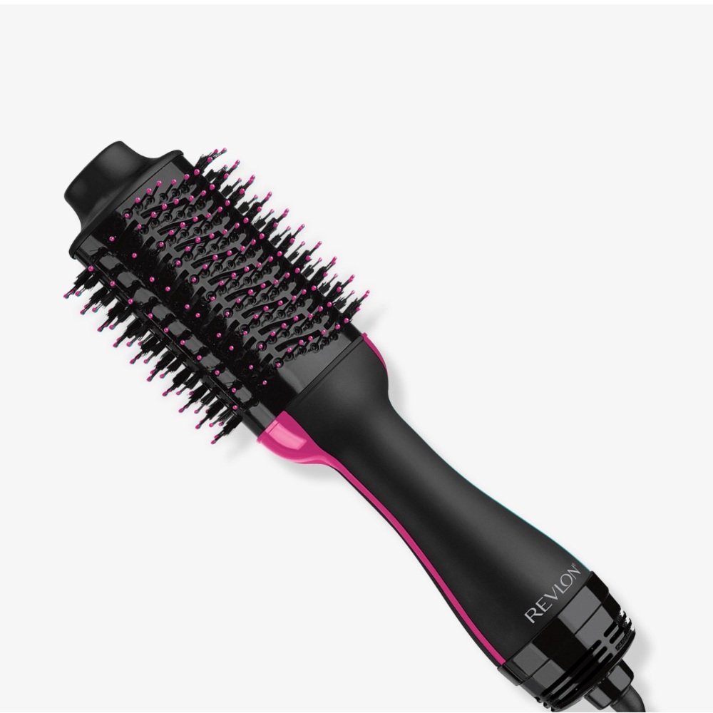 Revlon Black and Pink Hair Dryer Brush